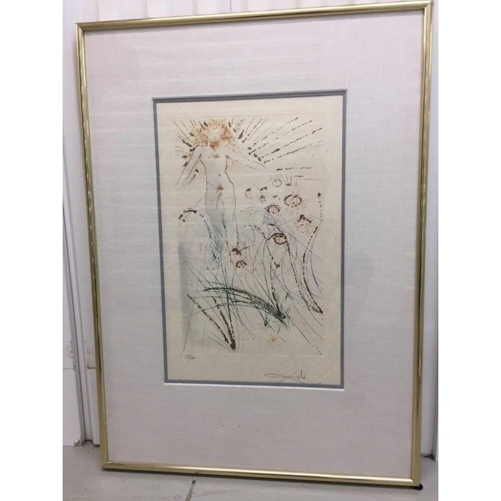 Salvador Dali 1971 “The Beloved Is As Fair” Song of Songs of Solomon Suite COA